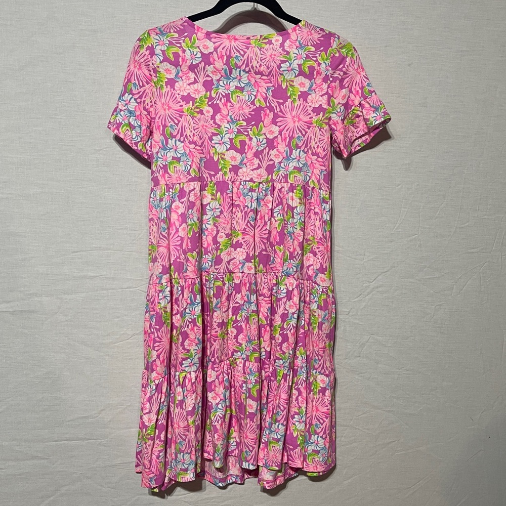 Lilly Pulitzer Jodee Floral print cotton Sundress - Picture 3 of 4